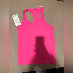 Lululemon Athletica Bright Pink Tank Top